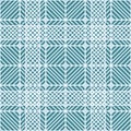 Blue striped seamless pattern. Linear geometric seamless pattern. Vector illustration.