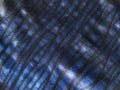 Blue stripped fabric