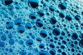 Blue suds Royalty Free Stock Photo