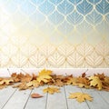 Blue Summer Gradient Color Pastel Yellow Blue Overlay Pattern Royalty Free Stock Photo