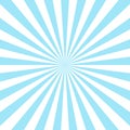 Blue sunburst background. Starburst Oktoberfest banner. Abstract comic. Blue ray of sun. Background for beerfest with beam. Spiral Royalty Free Stock Photo