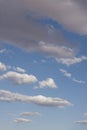 Blue Sunny Skies Clouds Royalty Free Stock Photo