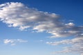 Blue Sunny Skies Clouds Royalty Free Stock Photo