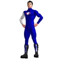 Blue Super Hero Royalty Free Stock Photo