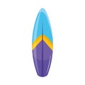 blue surfboard sport equipment