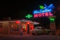 Blue Swallow Motel, Tucumcari, Route 66, New Mexico, USA.