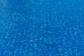 Blue swimming pool with sunny reflections abstract for background Royalty Free Stock Photo