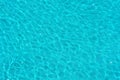 Blue swimming pool with sunny reflections abstract for background Royalty Free Stock Photo