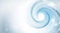Blue Swirl Abstract Background with White. Royalty Free Stock Photo