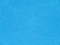 Blue t-shirt fabric texture Royalty Free Stock Photo