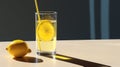 Lemon Glass: A Vray Tracing Inspired Digital Illustration