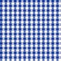 Blue Tablecloth Seamless Pattern