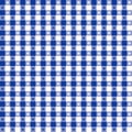 Blue Tablecloth Seamless Pattern Royalty Free Stock Photo