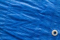 Blue tarp Royalty Free Stock Photo