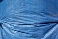 blue tarp texture background Royalty Free Stock Photo