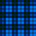 Blue Tartan Wool Material Royalty Free Stock Photo