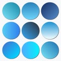 Blue and Teal Gradient Color Royalty Free Stock Photo