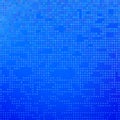 Blue Tech Finance Fintech Background. Abstract Pixel Pattern. Digital Business Technology or Science Research