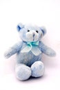 Blue teddy bear Royalty Free Stock Photo