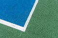 Blue Tennis court background. Sports background Royalty Free Stock Photo