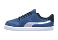 blue tennis shoes sport