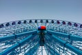 Blue Texas Ferris Wheel with Blue Sky Royalty Free Stock Photo