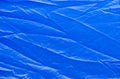 Blue textile surface