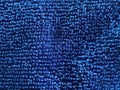 blue textile textured background Royalty Free Stock Photo