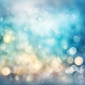 Blue texture background,abstract fantasy blue background with light and bokeh effect