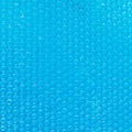 Blue texture of Bubble wrap on water Royalty Free Stock Photo