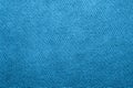 Blue texture of fine weave fabric. Royalty Free Stock Photo