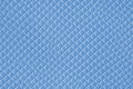 Blue texture of blue waffle made of small diamonds