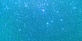 Blue glitter textured background.