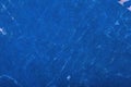 Blue textured paper background, macro Royalty Free Stock Photo