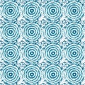 Blue textured pattern with circles,  design suitable for digital printing Royalty Free Stock Photo