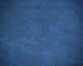 Blue textured surface is showing subtle brush lines and faint scuff marks in close-up flat design Royalty Free Stock Photo