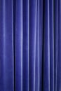 Blue Theater Velvet Curtain