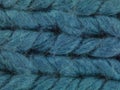 Blue thread macro I Royalty Free Stock Photo