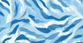 Blue tiger stripes watercolor background