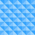 Blue tile seamless background with rhombic elements