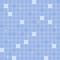 Blue tile texture background. Bathroom design illustration. Not seamless Royalty Free Stock Photo