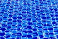 Blue tiled pool background Royalty Free Stock Photo