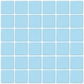 Blue tiles bathroom. Classic ceramic pattern. Royalty Free Stock Photo