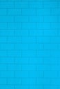 Blue tiles brick background.Interior of the kitchen or bathroom. Royalty Free Stock Photo