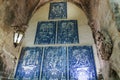 Lisbon, Portugal Carmo Convent Azulejos.