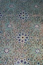 Blue Tiles in Karatay Madrasa in Konya, Turkiye
