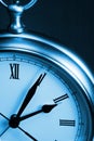 Blue Time Clock
