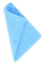 Blue tissue of microfibre Royalty Free Stock Photo