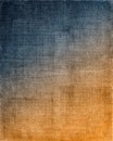 Blue to Orange Cloth Background