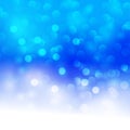 Blue to white bokeh background for wallpaper and website Royalty Free Stock Photo